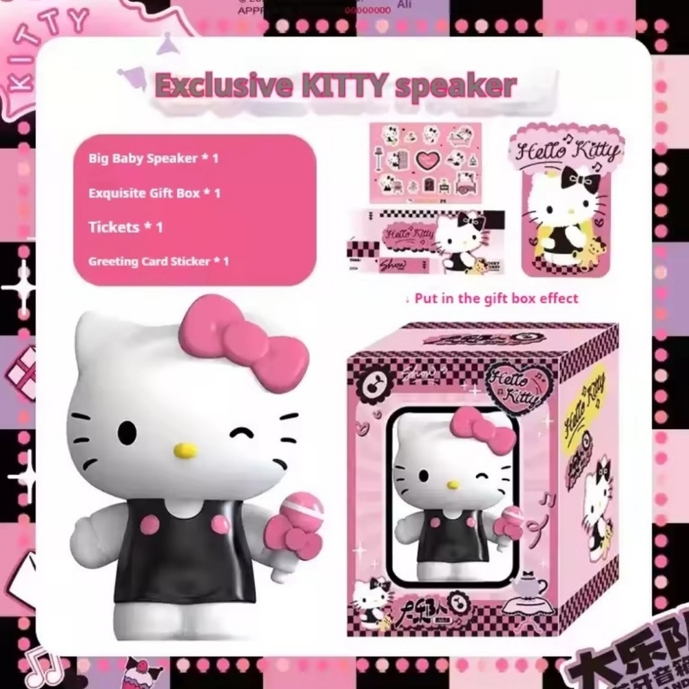 EXCLUSIVE - Hello Kitty Deluxe Wireless Bluetooth Speaker Set - Picture 2 of 13